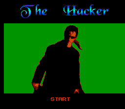 The Hacker Title Screen